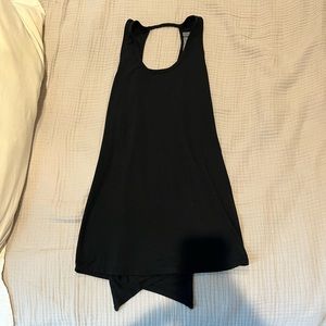 Athleta open back black tank top